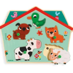 Discount Puzzle sonore Ouaf Woof (5 pièces) Puzzle
