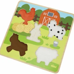 Clearance Puzzle tactile Ferme (5 pièces) Puzzle