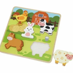 Clearance Puzzle tactile Ferme (5 pièces) Puzzle