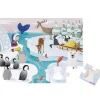 Discount Puzzle tactile La vie sur la banquise (20 pièces) Puzzle
