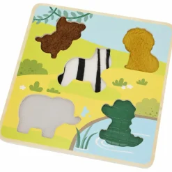 Discount Puzzle tactile Savane (5 pièces) Puzzle