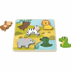 Discount Puzzle tactile Savane (5 pièces) Puzzle