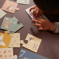 Hot Puzzles Apprendre à compter Animaux nordiques Puzzle