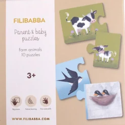 Clearance Puzzles Maman et ses bébés Animaux de la ferme Puzzle