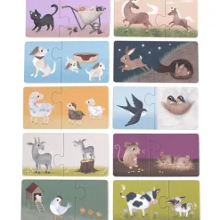Clearance Puzzles Maman et ses bébés Animaux de la ferme Puzzle