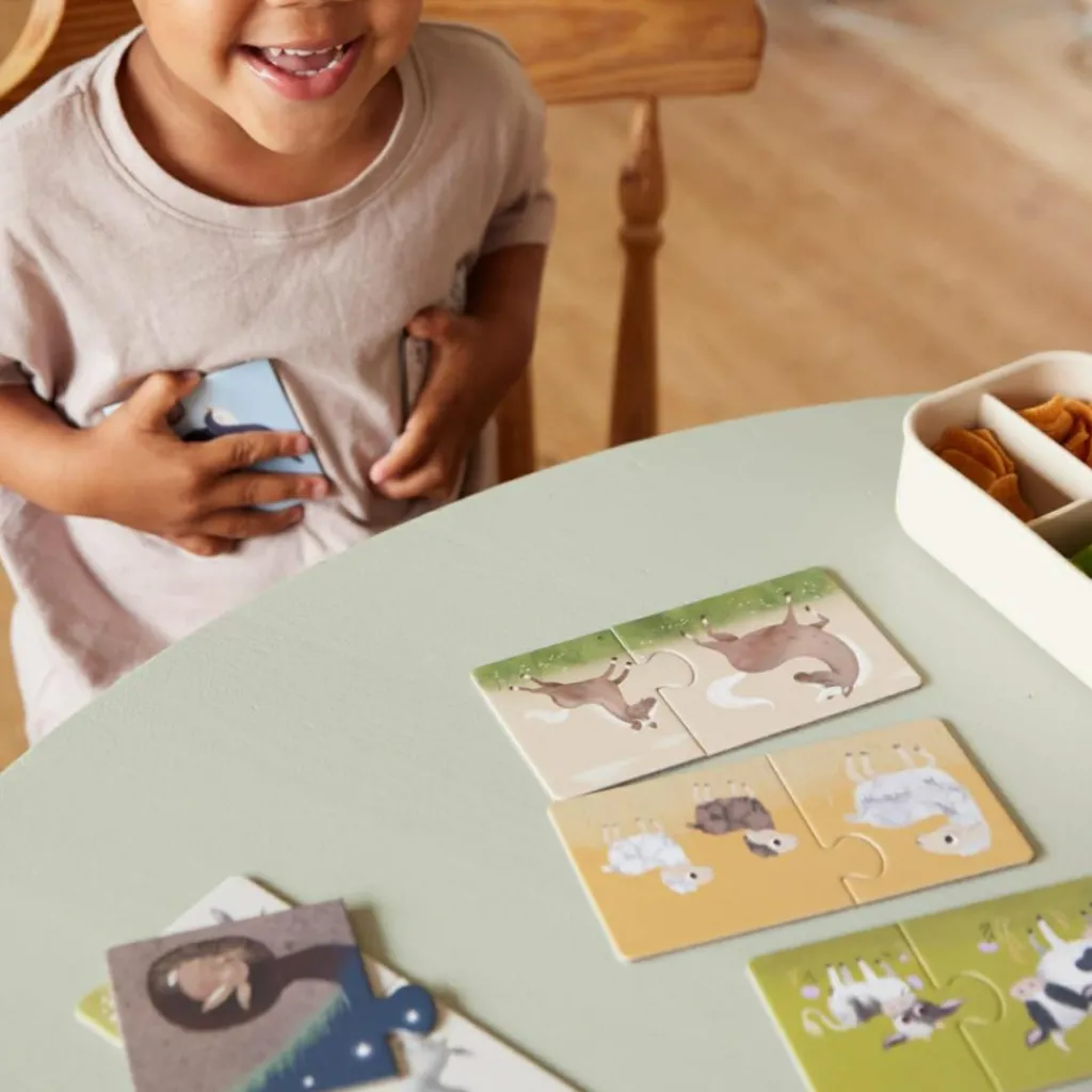 Clearance Puzzles Maman et ses bébés Animaux de la ferme Puzzle