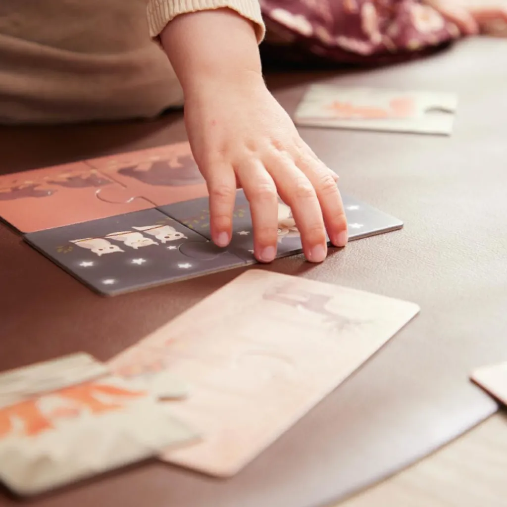 New Puzzles Maman et ses bébés Animaux nordiques Puzzle