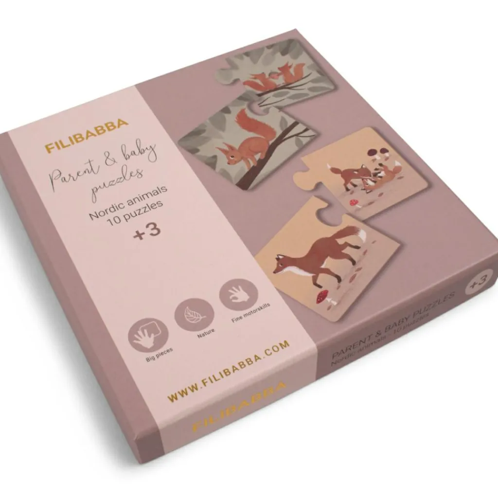 New Puzzles Maman et ses bébés Animaux nordiques Puzzle