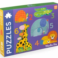 Online Puzzles évolutifs animaux Les Toupitis (20 pièces) Puzzle