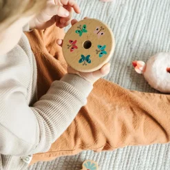 Discount Pyramide à empiler Anaïs le flamant rose Jouet À Empiler