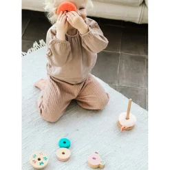 Discount Pyramide à empiler Anaïs le flamant rose Jouet À Empiler