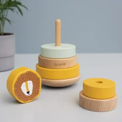 Sale Pyramide à empiler en bois Mr. Lion Jouet À Empiler