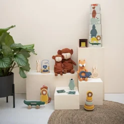 Sale Pyramide à empiler en bois Mr. Lion Jouet À Empiler