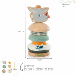 New Pyramide à empiler Joe Jouet À Empiler