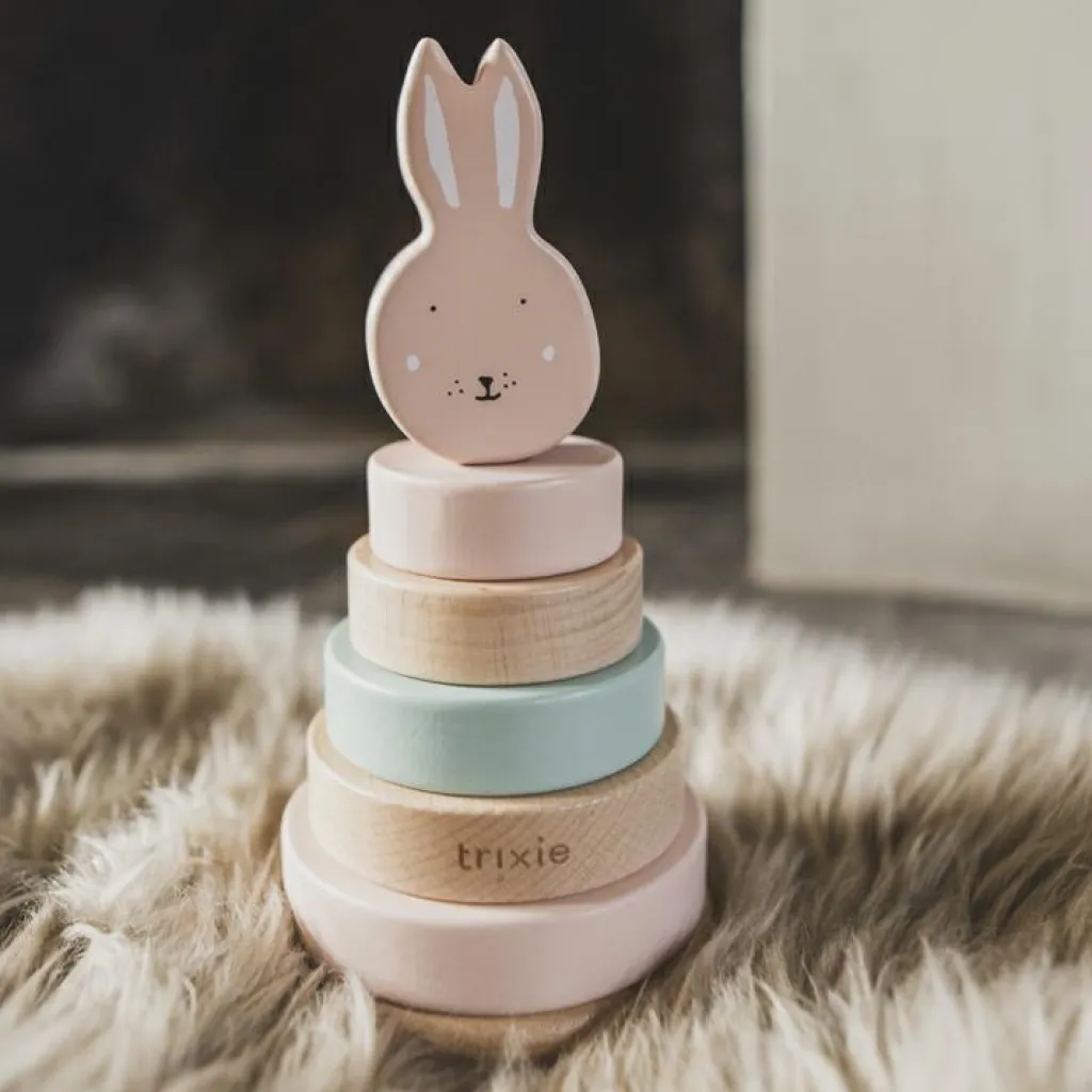 Pyramide à empiler Mrs. Rabbit Jouet À Empiler