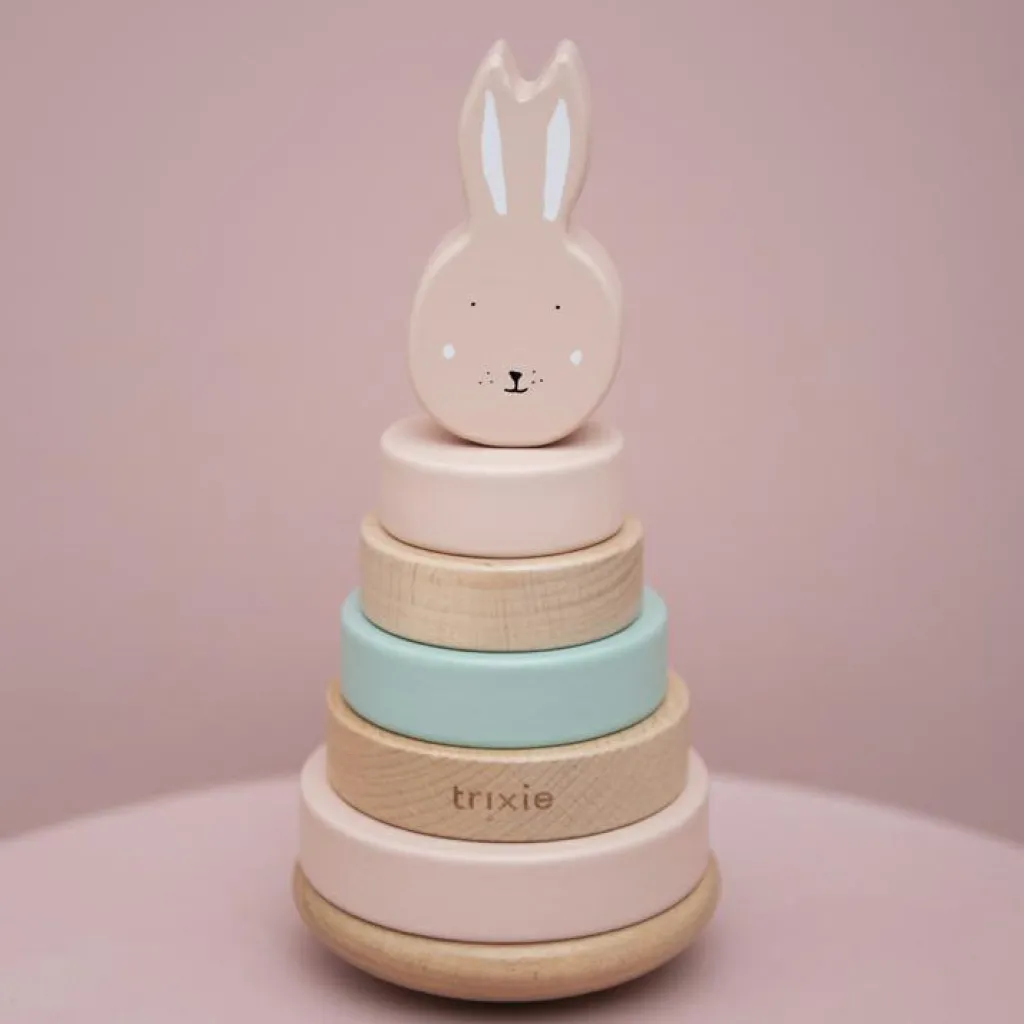 Pyramide à empiler Mrs. Rabbit Jouet À Empiler