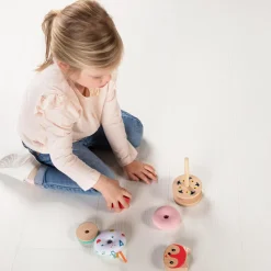 Outlet Pyramide en bois Alice la renarde Jouet À Empiler