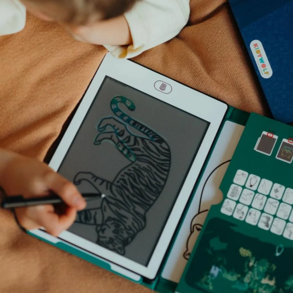 New Recharge KIDYDRAW-MINI Thème : Pirates Princesses et Animaux Sauvages Dessin Et Peinture