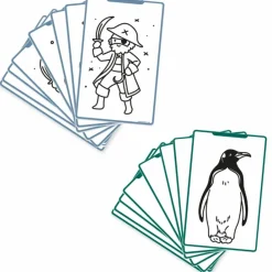 New Recharge KIDYDRAW-MINI Thème : Pirates Princesses et Animaux Sauvages Dessin Et Peinture