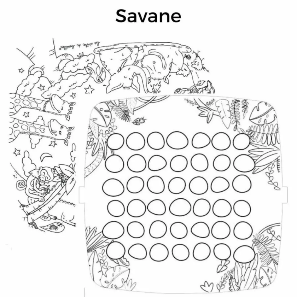 Online Recharge pour Coloritable Savane (1 pièce) Dessin Et Peinture
