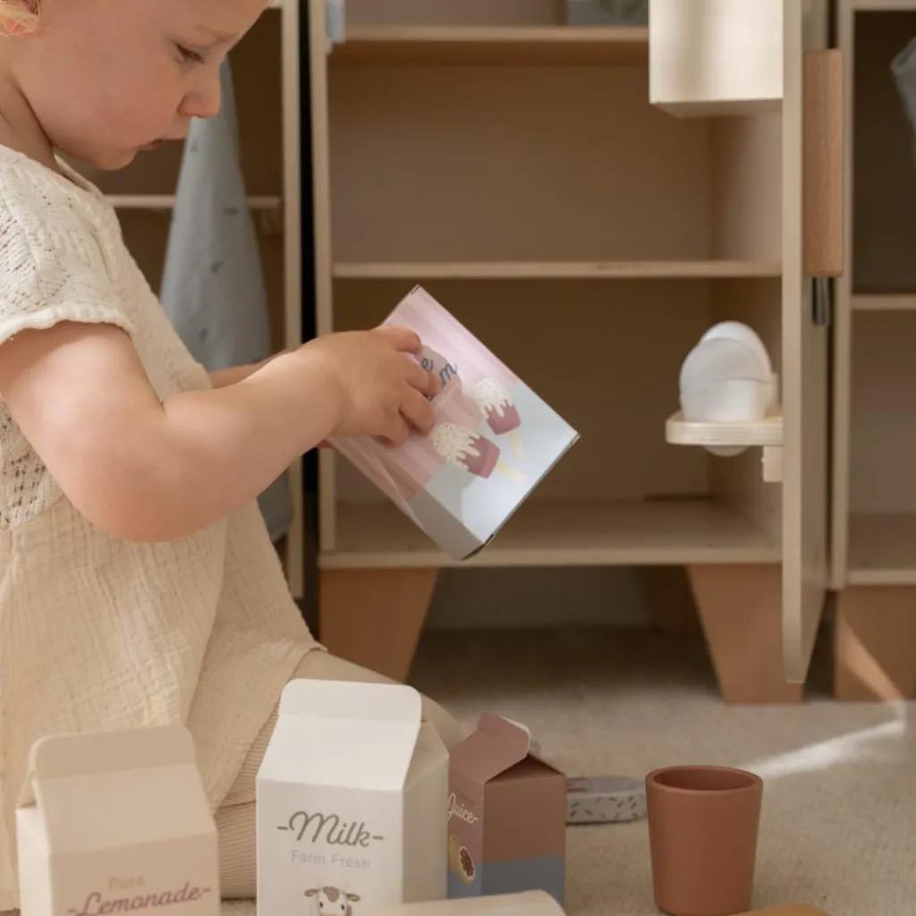 Sale Réfrigérateur en bois Enfant Cuisine Enfant