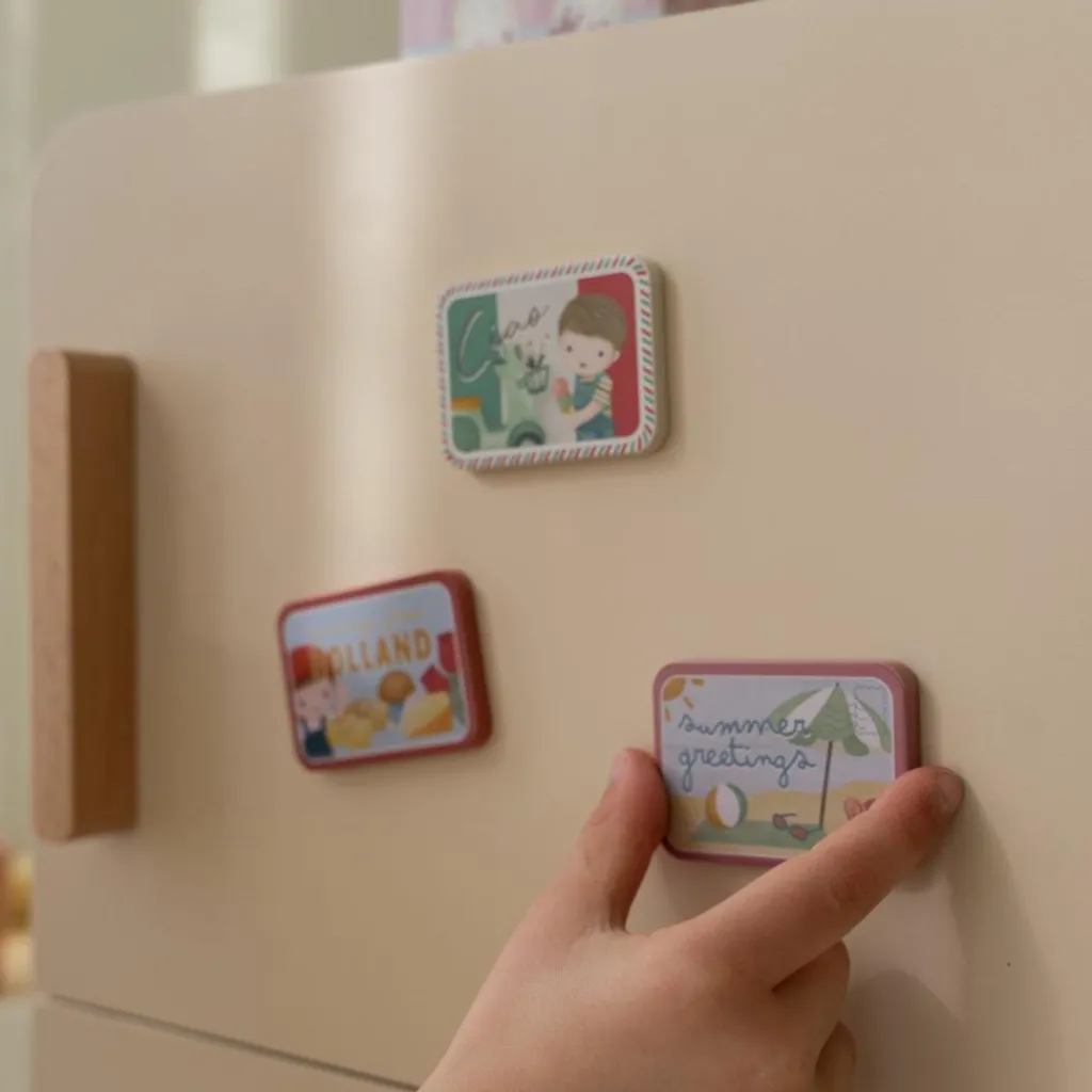 Sale Réfrigérateur en bois Enfant Cuisine Enfant