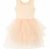 Hot Robe Tutu Abricot (2-4 ans) Enfant Déguisement Enfant