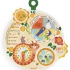 Roue du temps en bois Apprentissage Du Temps Et Quotidien
