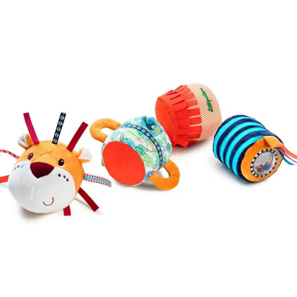 Rouleau d'activités Jack le lion Peluche D'Activités