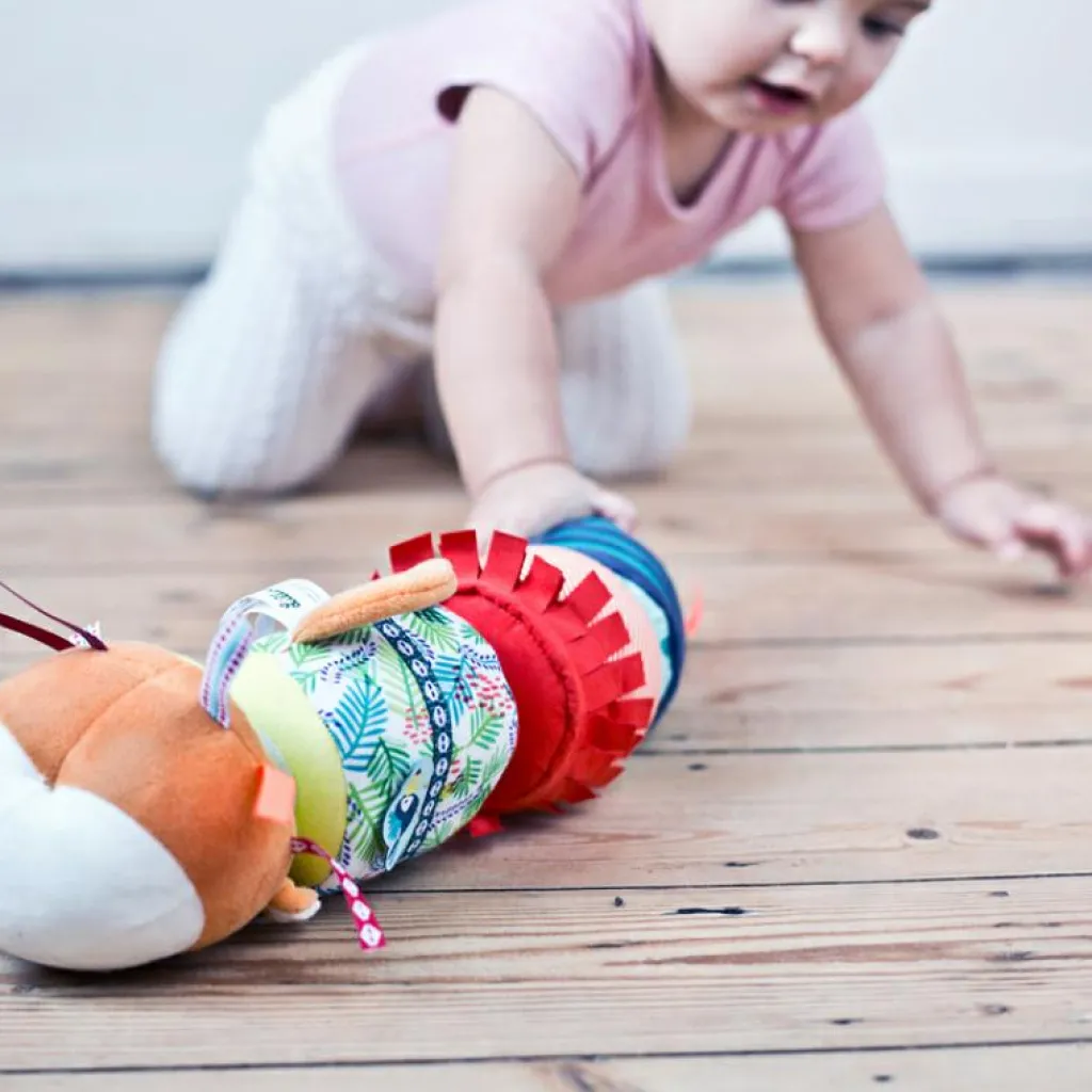 Rouleau d'activités Jack le lion Peluche D'Activités