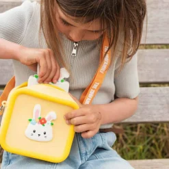 Clearance Sac en silicone Rabbit Flower Enfant Appareil Photo Enfant