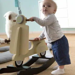 Best Scooter à bascule crème Jouet À Bascule