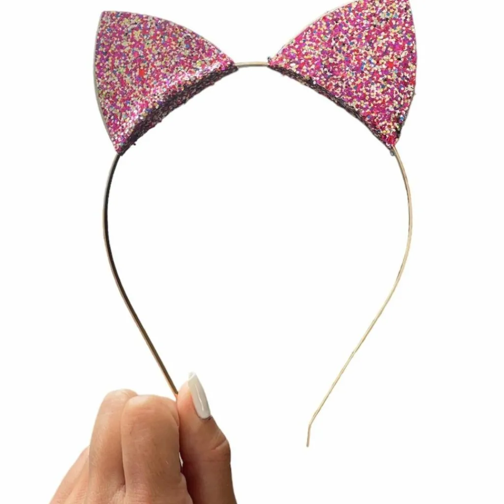 Sale Serre tête Chat Multicolore Accessoires De Déguisement