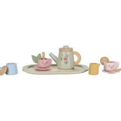 Clearance Service à thé en bois FSC Dînette Et Aliments Factices