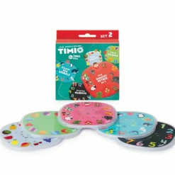 Set 2 de 5 disques pour lecteur éducatif d'audio et de musique Jouet Éducatif Électronique
