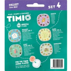 Hot Set 4 de 5 disques pour lecteur éducatif d'audio et de musique Jouet Éducatif Électronique