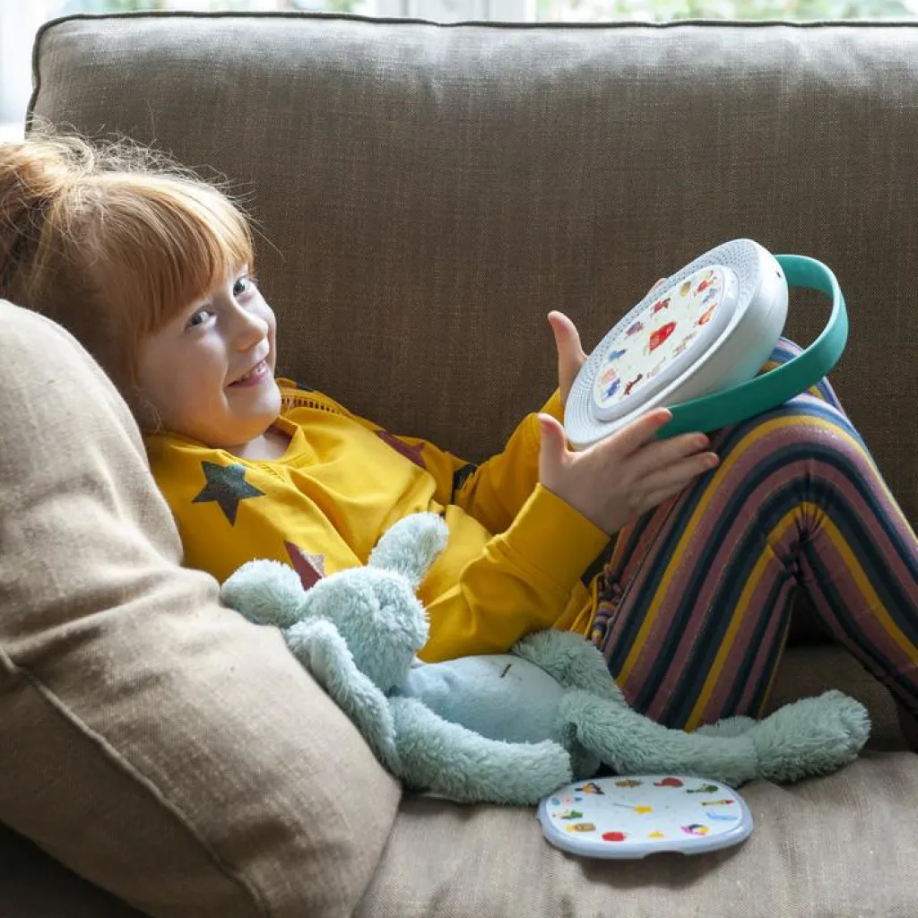 Hot Set 4 de 5 disques pour lecteur éducatif d'audio et de musique Jouet Éducatif Électronique