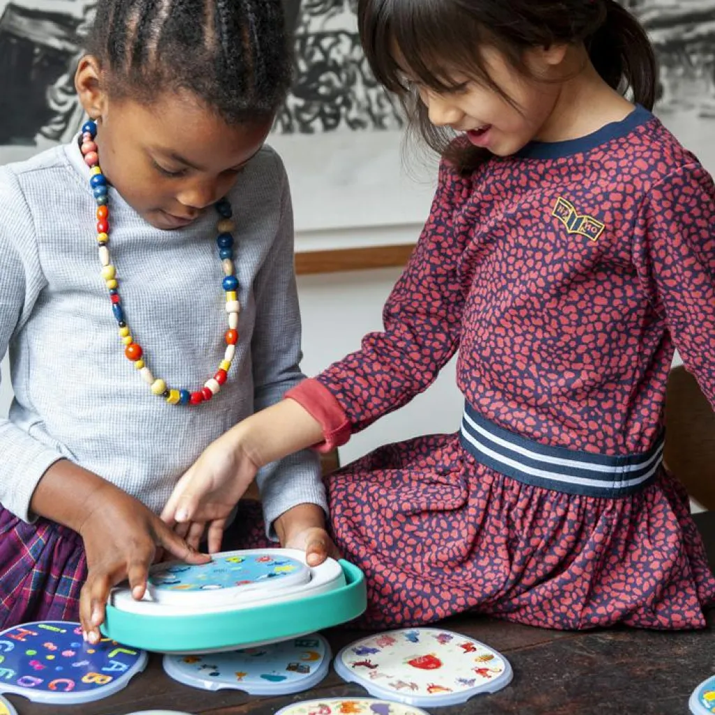 Hot Set 4 de 5 disques pour lecteur éducatif d'audio et de musique Jouet Éducatif Électronique