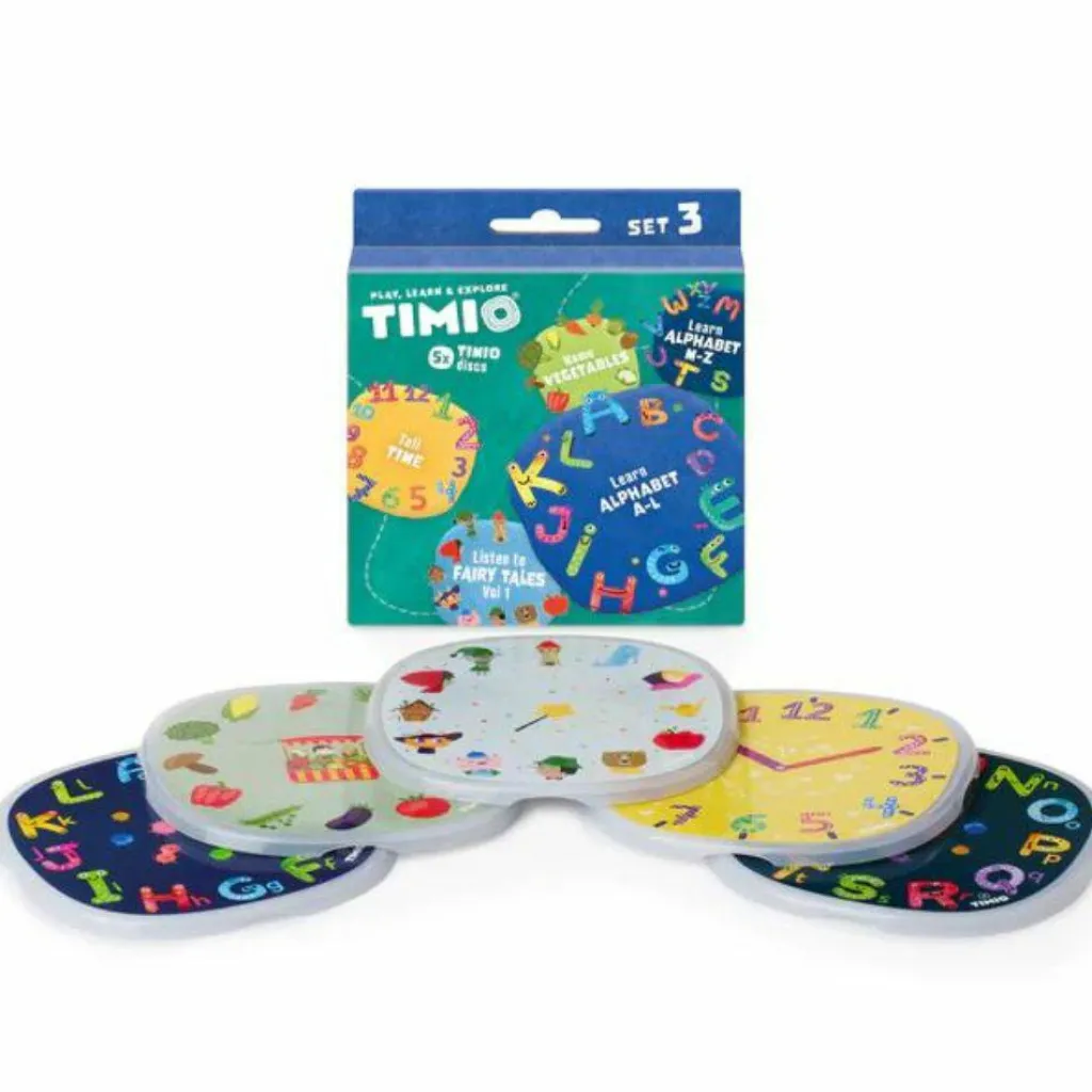 New Set 3 de 5 disques pour lecteur éducatif d'audio et de musique Jouet Éducatif Électronique