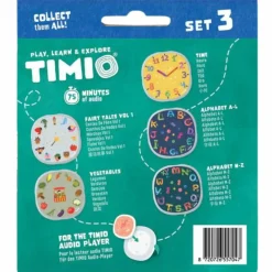 New Set 3 de 5 disques pour lecteur éducatif d'audio et de musique Jouet Éducatif Électronique