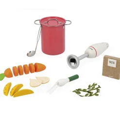 Outlet Set à soupe en bois Dînette Et Aliments Factices