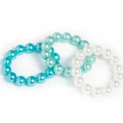 Clearance Set bracelets perles Bleu Enfant Déguisement Enfant