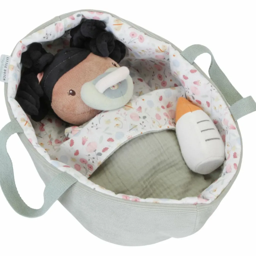 Clearance Set couffin et poupon bébé Evi Poupée / Poupon