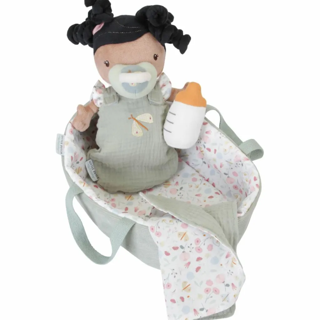 Clearance Set couffin et poupon bébé Evi Poupée / Poupon