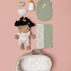 Clearance Set couffin et poupon bébé Evi Poupée / Poupon