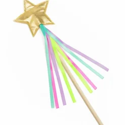 Clearance Set couronne et baguette magique Or Accessoires De Déguisement