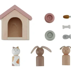 Online Set d'animaux de compagnie pour maison de poupée Figurines De Jeu