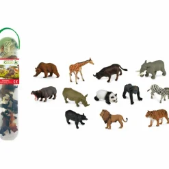 Hot Set de 12 Animaux Sauvages (7-11 cm) Figurines De Jeu