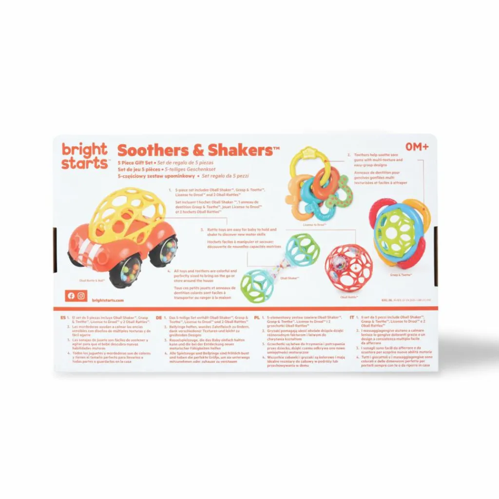 Best Set de 5 hochets d'éveil Jouet D'Activités