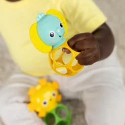 Discount Set de 2 hochets lion et élephant Jouet D'Activités